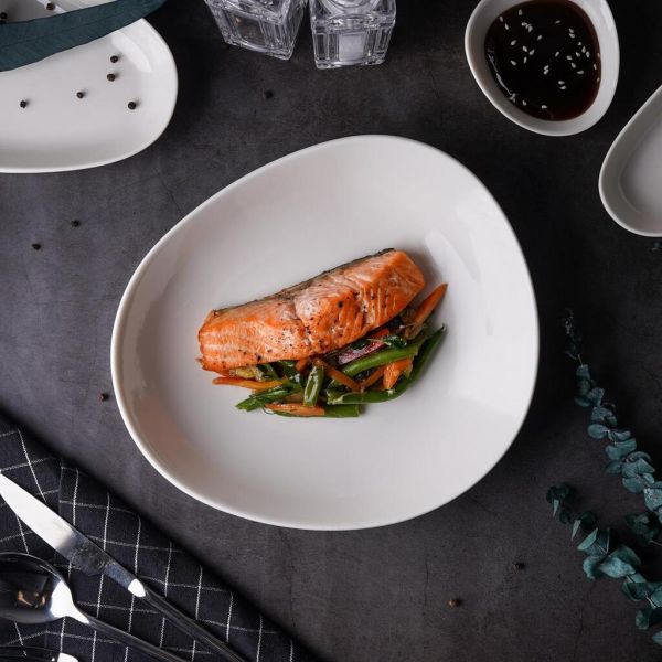 Салатник 750 мл 25*22,5 см h5 см White Island By Bone Innovation [6]