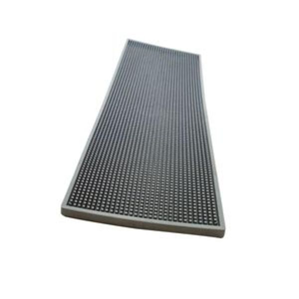 Коврик барный 60*20 см серебрянный The Bars