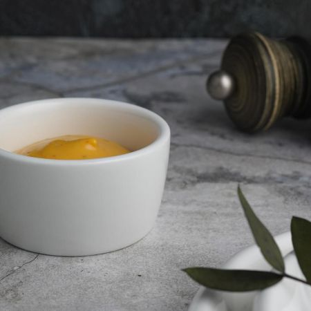 Соусник  50 мл d 6,5 см h2,8 см круглый белый фарфор P.L. Proff Cuisine [16]