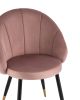 Стул Наоми велюр розовый