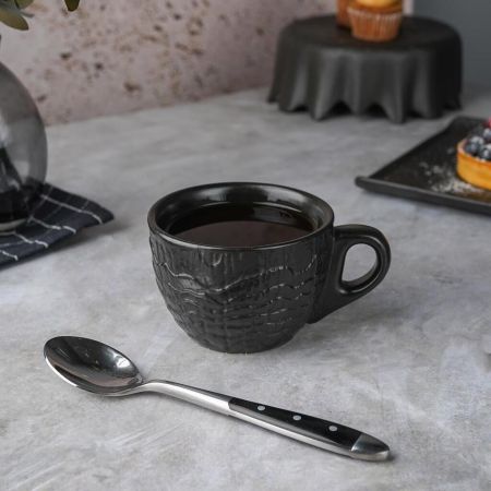 Чайная пара 200 мл d 8,8 см h6,2 см Black Raw Wood P.L. Proff Cuisine [6]