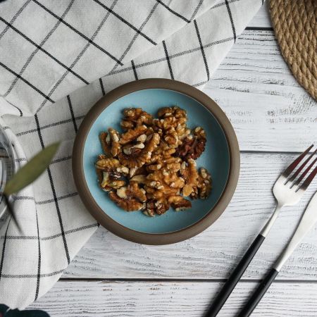 Салатник 300 мл d 14 см h4 cм Blue Matt New Brown Taiga P.L. [6]