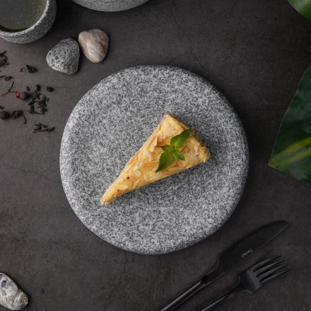 Блюдо круглое d 20,7 см h2,7 см Stone Untouched Taiga P.L. Proff Cuisine [1]