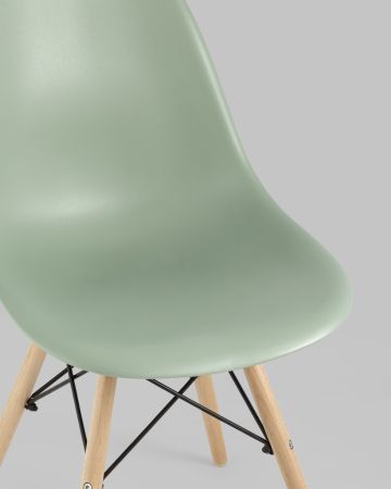 Стул Eames DSW серо-зеленый x4