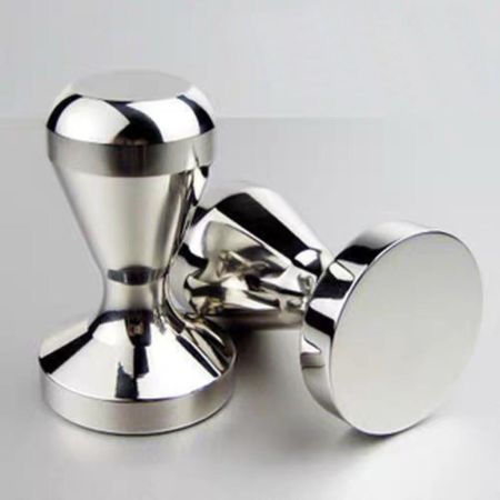 Темпер для кофе d 58 мм, нерж. сталь, P.L.- Barbossa