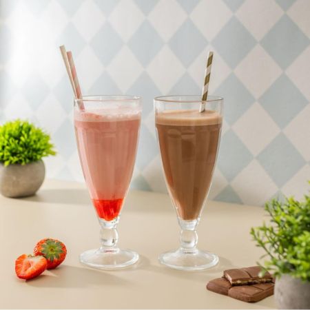 Бокал для коктейля 300 мл "Триумф" d 8 см h19 см Milkshake ОСЗ [12]