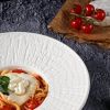 Тарелка глубокая 220 мл d 27 см h6,5 см для пасты, для супа White Raw Wood P.L. Proff Cuisine [4]