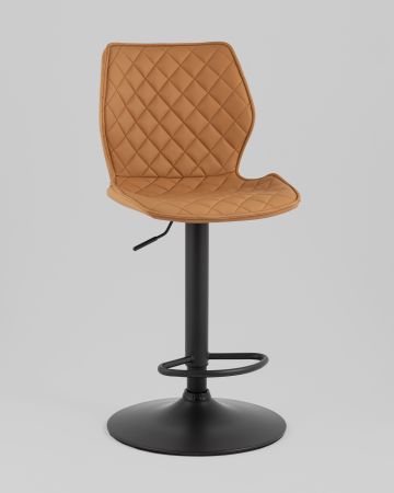 Стул барный Dome экокожа коричневый 2 шт