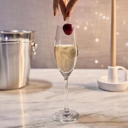 Бокал-флюте для шампанского 210 мл стекло "Sante" d 6,1 см h23 см Ocean [6]