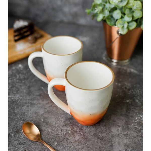 Кружка 450 мл оранжевая d 9 см h11 см фарфор "The Sun Eco" P.L. Proff Cuisine [4]