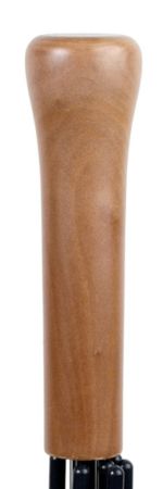 Зонт-трость противоштормовой механический синий, полиэстер