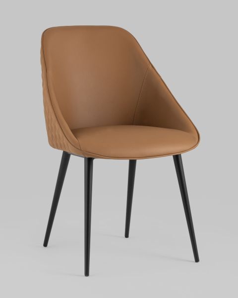 Стул Бланш экокожа коричневый