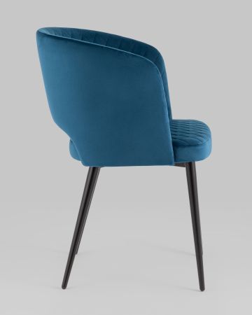 Стул-кресло Дарелл велюр синий