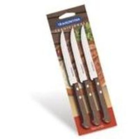 Нож для стейка набор 3 шт Tradicional Tramontina