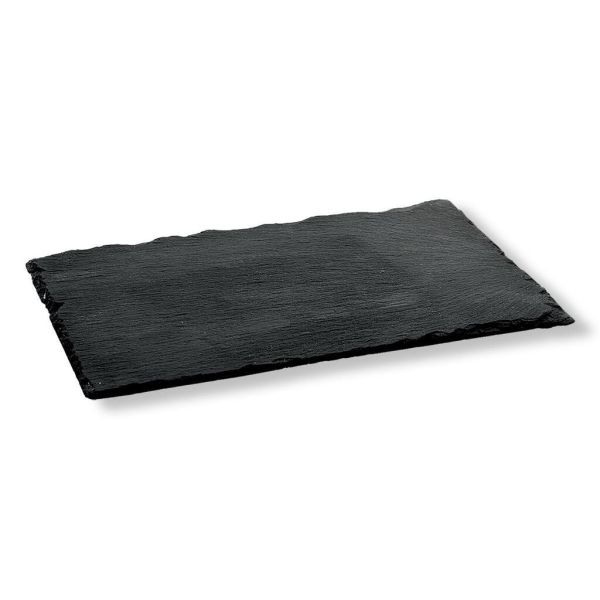 Блюдо прямоугольное 30*20 см Relief Black фарфор P.L. Proff Cuisine [1]