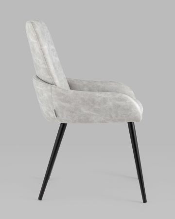 Стул Мюнхен искусственная замша светло-серый