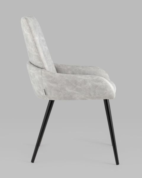 Стул Мюнхен искусственная замша светло-серый