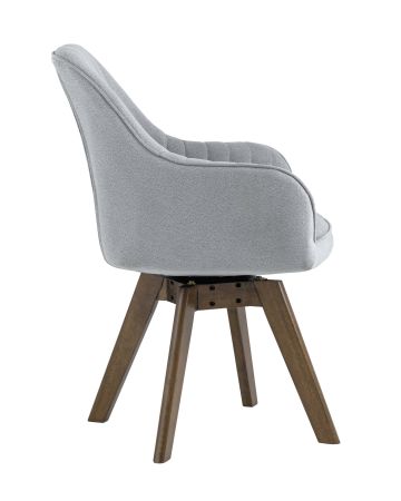 Стул вращающийся MANS серый 2 шт.