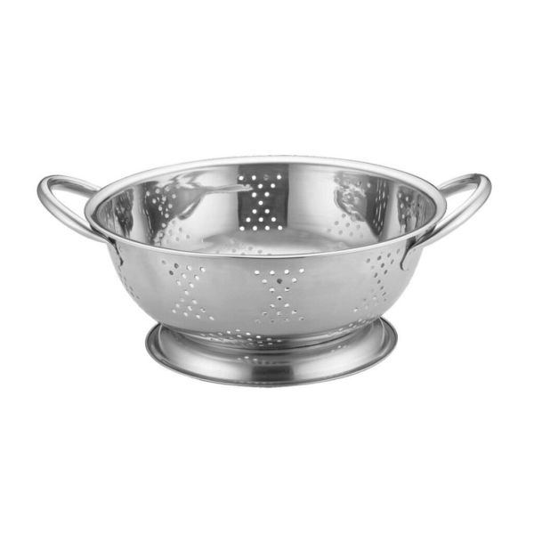 Дуршлаг 40 см нерж. на подставке круглый 2 ручки h21см 15л P.L. Proff Cuisine