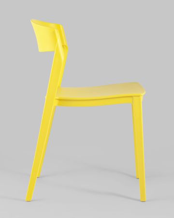 Стул Moris пластик желтый