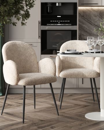 Стул Wave тэдди белый