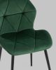 Стул Эдвин велюр зелёный