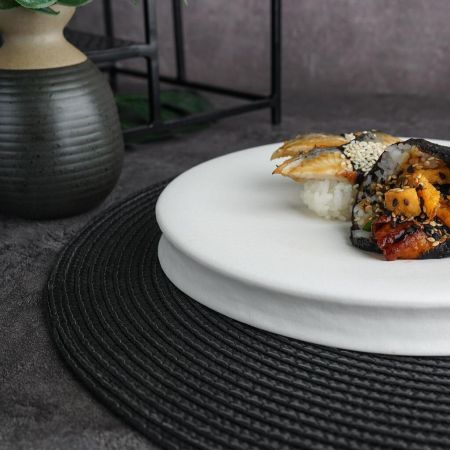 Блюдо круглое d 21,7 см h2,3 см White Matt Panasia P.L. Proff Cuisine [4]