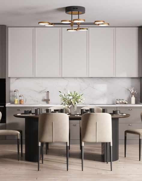 Стол обеденный Ballet 200*100*75 темное дерево