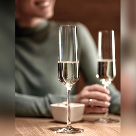 Бокал-флюте для шампанского 215 мл хр. стекло Pure (Belfesta) d 7,2 см h25,2 см Schott Zwiesel [6]