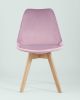 Стул FRANKFURT велюр розовый