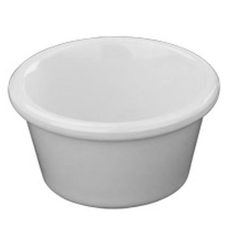 Соусник  70 мл d 7 см h3,7 см круглый пластик белый P.L. Proff Cuisine