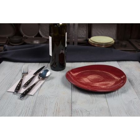 Блюдо овальное 25*22,5*2,4 см Evolution Dark Red P.L. Proff Cuisine [1]