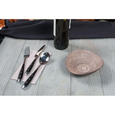 Салатник 300 мл 16*14 см h5,2 см Brown Untouched Taiga P.L. Proff Cuisine [6]