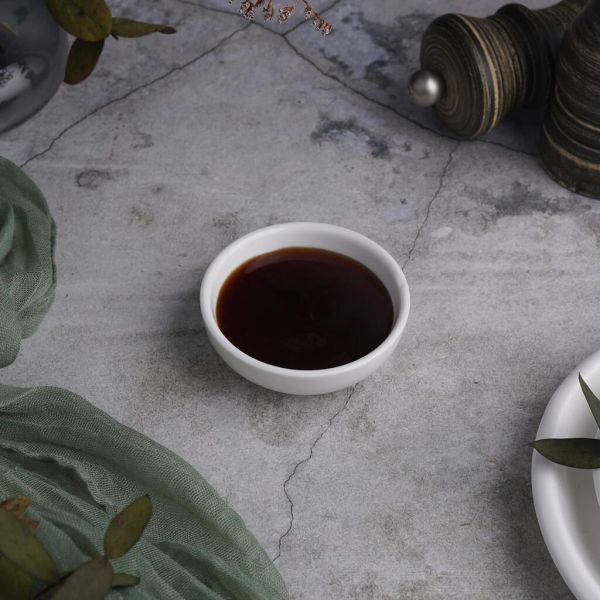 Соусник  40 мл 6 см h2,5 см круглый белый фарфор P.L. Proff Cuisine [6]