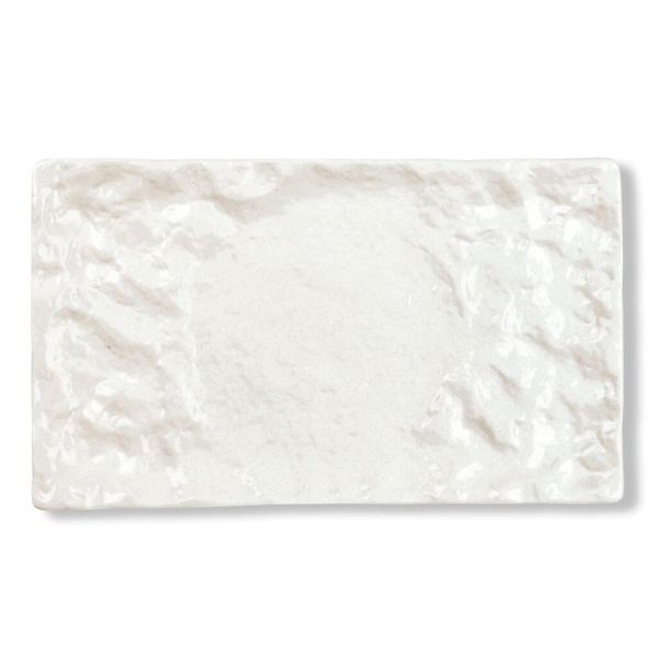 Блюдо прямоугольное 34*20 см h3 см Crumpled Style белое фарфор P.L. Proff Cuisine [3]