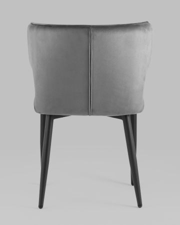 Стул Матео велюр серый