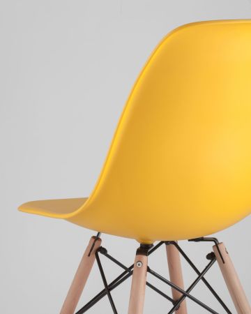 Стул Eames DSW желтый x4