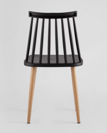 Стул Морган пластиковый черный