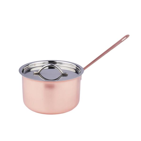Соусник с ручкой  90 мл d 7,6 см h4 см с крышкой Copper нерж. P.L. Proff Cuisine