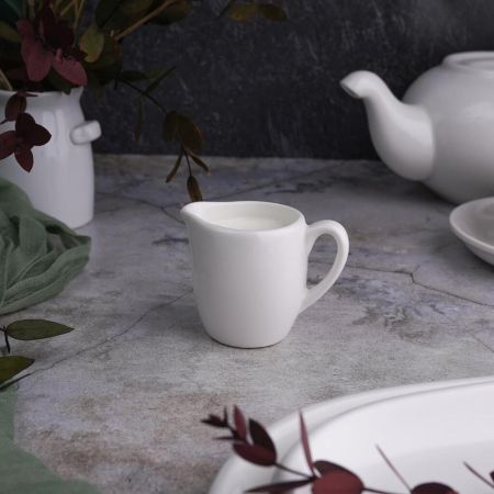 Молочник 50 мл "Кажуб" белый фарфор P.L. Proff Cuisine [20]