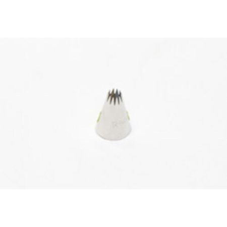 Насадка для кондитерского мешка "Мелкая звезда" 9 мм, h 2.5 см, d 2 см, P.L. Proff Cuisi