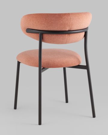 Стул обеденный Ayla коралловый