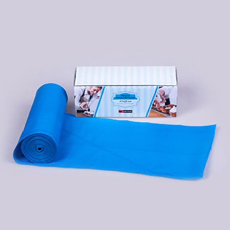 Мешок кондитерский 3-сл в рулоне 46 см голубой, 80 мкм, особо прочные швы, 100 шт/рул, P