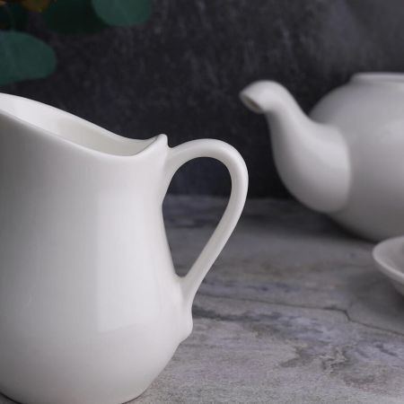 Молочник 120 мл белый фарфор P.L. Proff Cuisine [10]