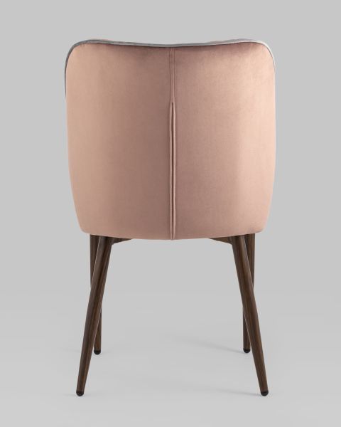 Стул Лоренс NEW велюр пыльно-розовый
