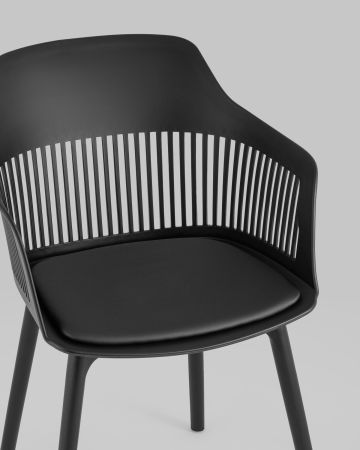 Стул Crocus с подушкой черный