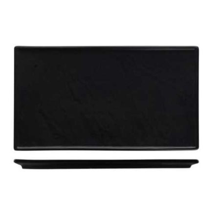 Блюдо прямоугольное 35*20 см Organic Black фарфор P.L. Proff Cuisine [3]