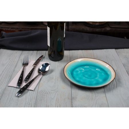 Тарелка d 20 см Blue Light Spider Silk Stockholm P.L. [6]