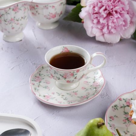 Кофейная пара 100 мл d 7,4 см h5,4 см Retro Ritz-La Vie En Rose Noble [6]