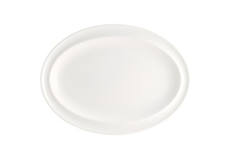 Блюдо овальное 350*260 мм. Белый Bonna /1/6/342/